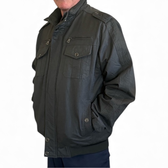 Tacvasen Outdoor Jacket Other - TACVASEN Men's Large Winter Outdoor Jacket Casual Cargo Coat with Mlti Pockets